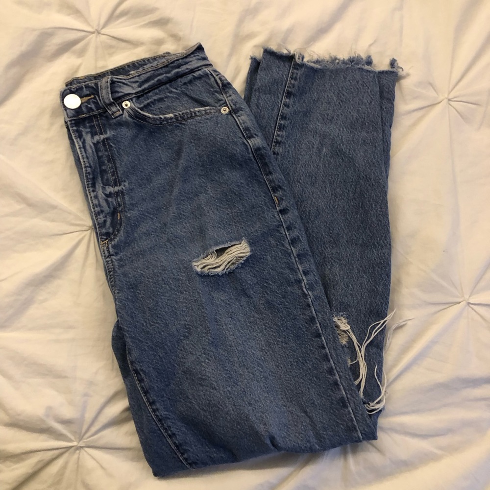 garage vintage fit jeans straight leg
